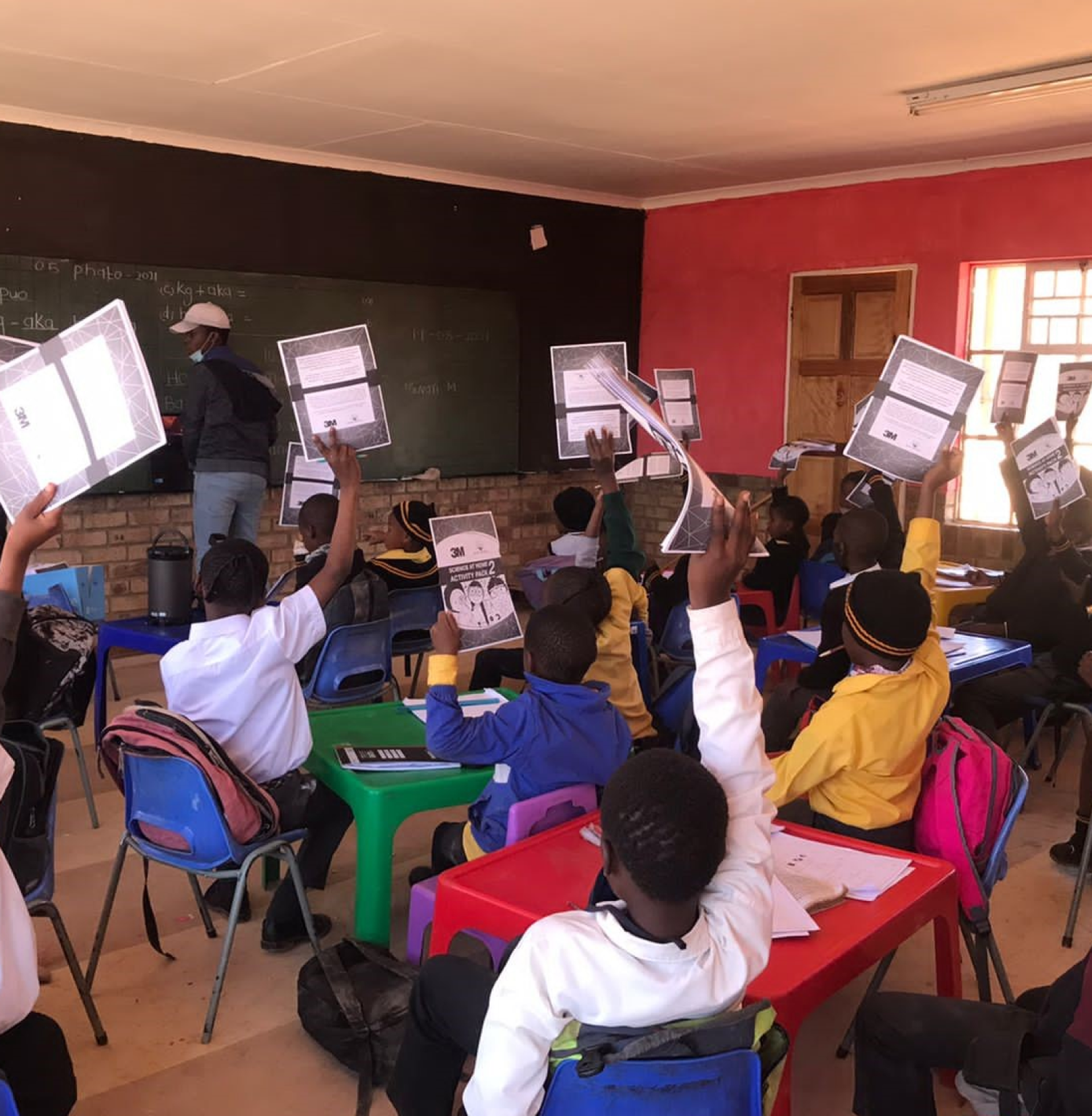 Students in a classroom