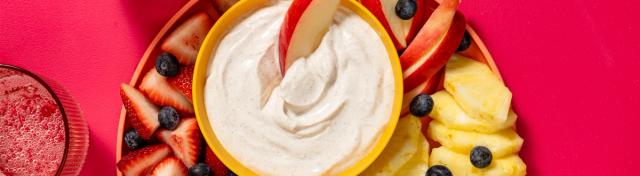 Cinnamon Yogurt Fruit Dip