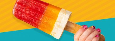 3-Layer Fruit Smoothie Pops