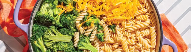 Protein-Packed Mac & Cheese with Broccoli
