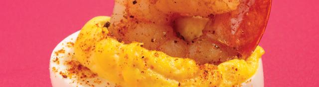 Shrimp Deviled Eggs