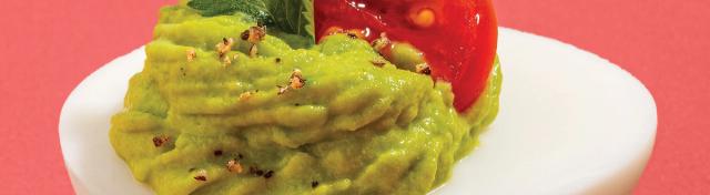 Avocado Deviled Eggs