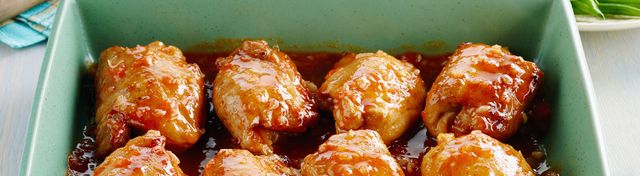 Baked BBQ Chicken Thighs