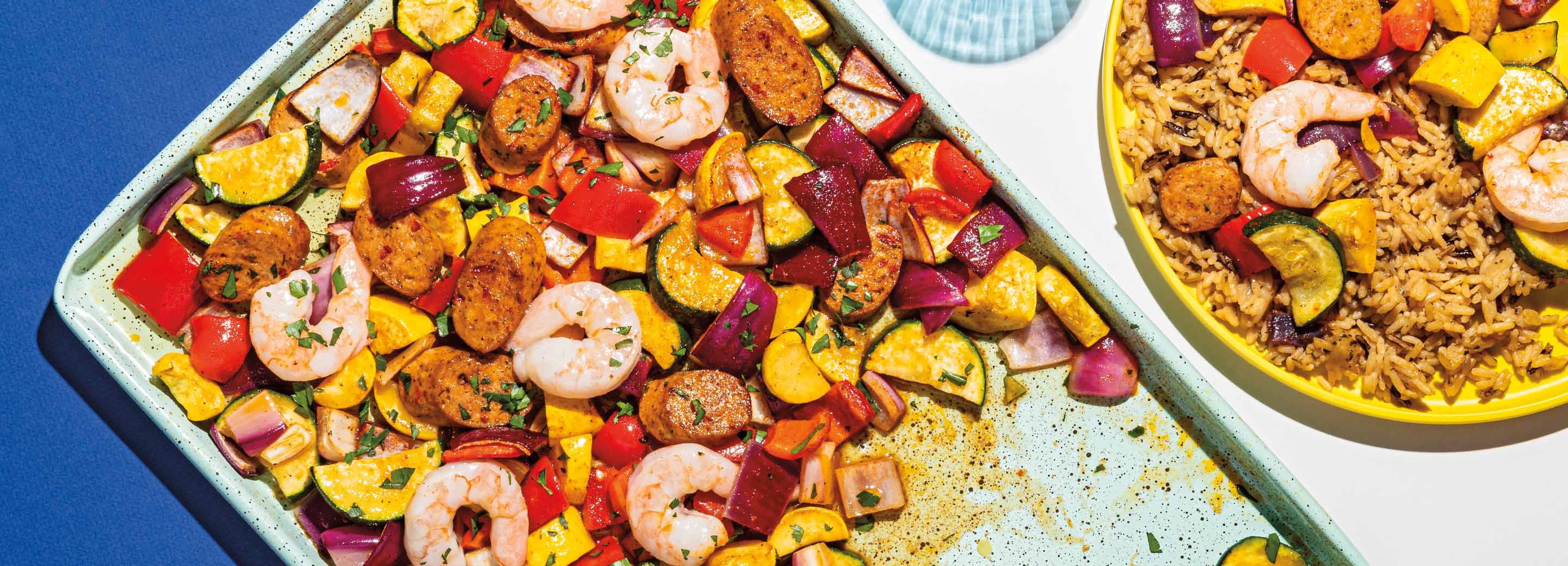 Cajun Sheet-Pan Dinner