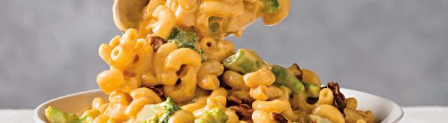 Easy Cheesy Broccoli Bacon Mac