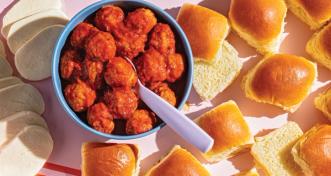 Simple Meatball Sliders