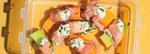 Melon & Avocado Bites
