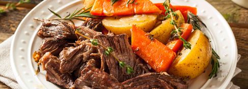 4-Ingredient Slow Cooker Pot Roast