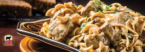 Slow Cooker Stroganoff