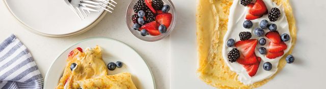 Sweet Berry Crepes
