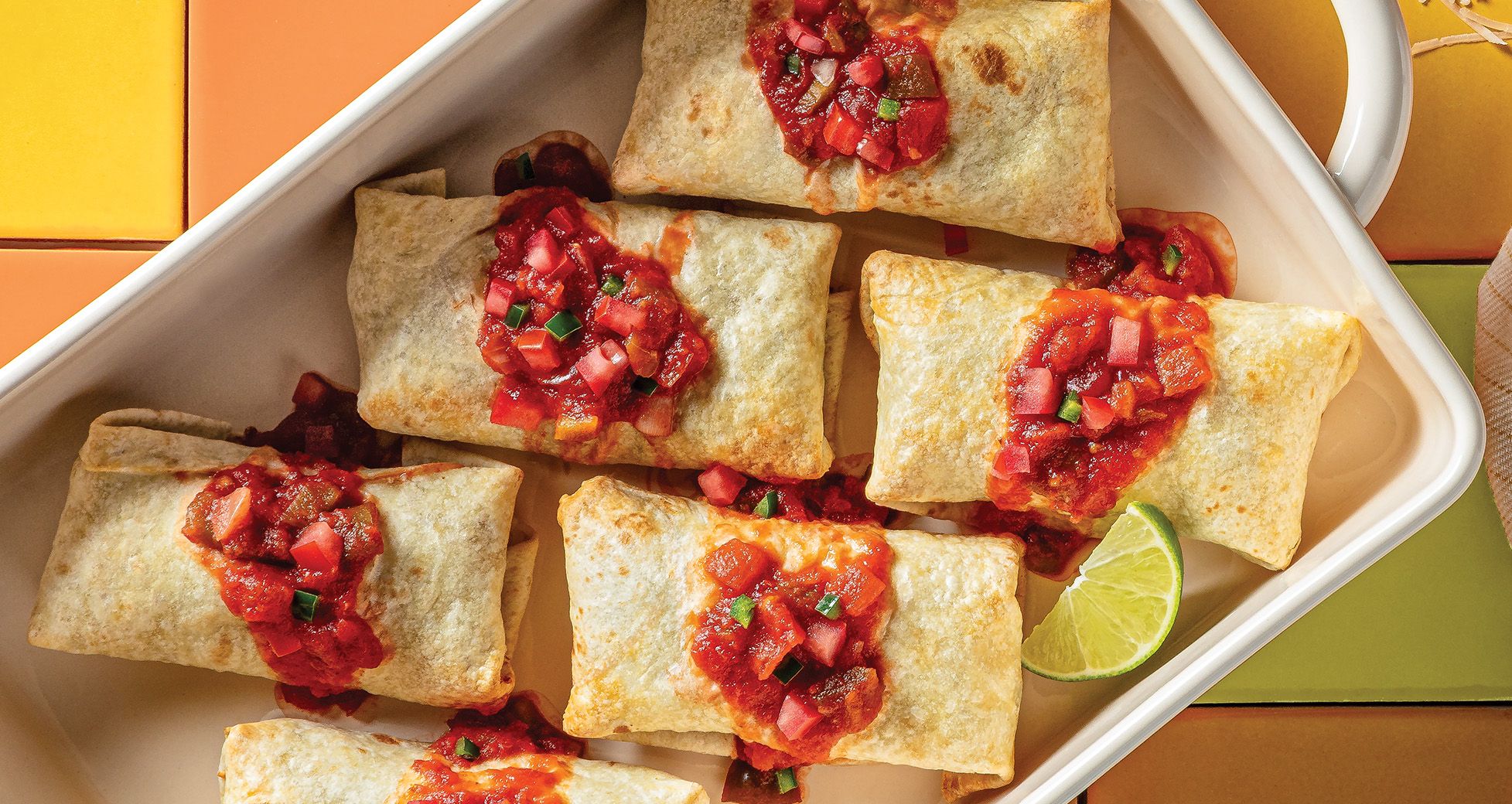 Baked Beef Chimichangas | Schnucks