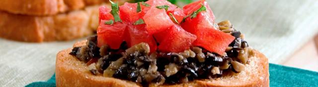 Grilled Provençal Bruschetta