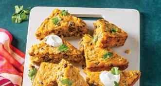 Cornbread Taco Casserole