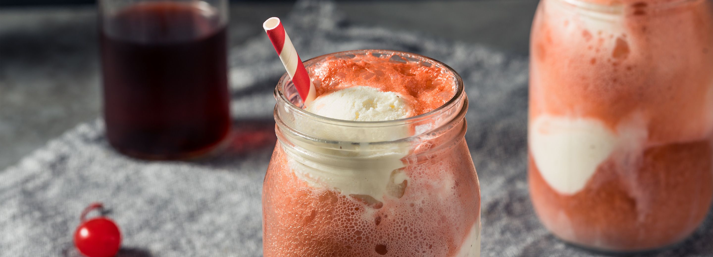 Red Wine Ice Cream Float | Schnucks