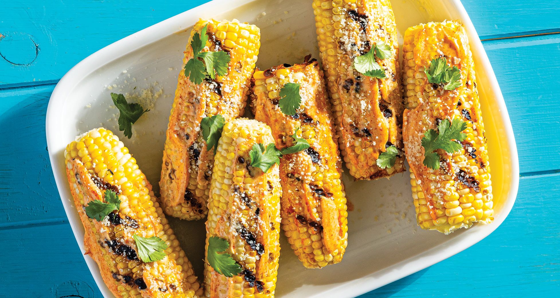 Grilled Mexican Corn