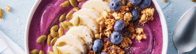 Blueberry Banana Açaà Bowl