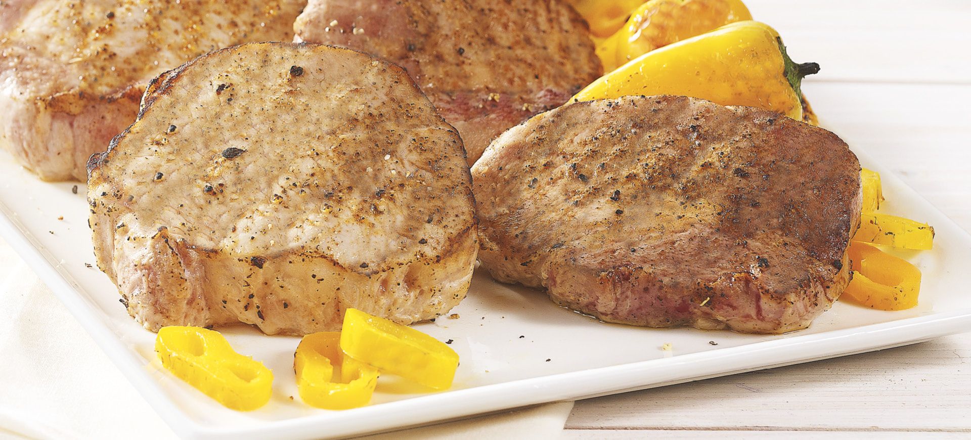 Pork Chops with Apple-Shallot Chutney & Spiced Beet Salad