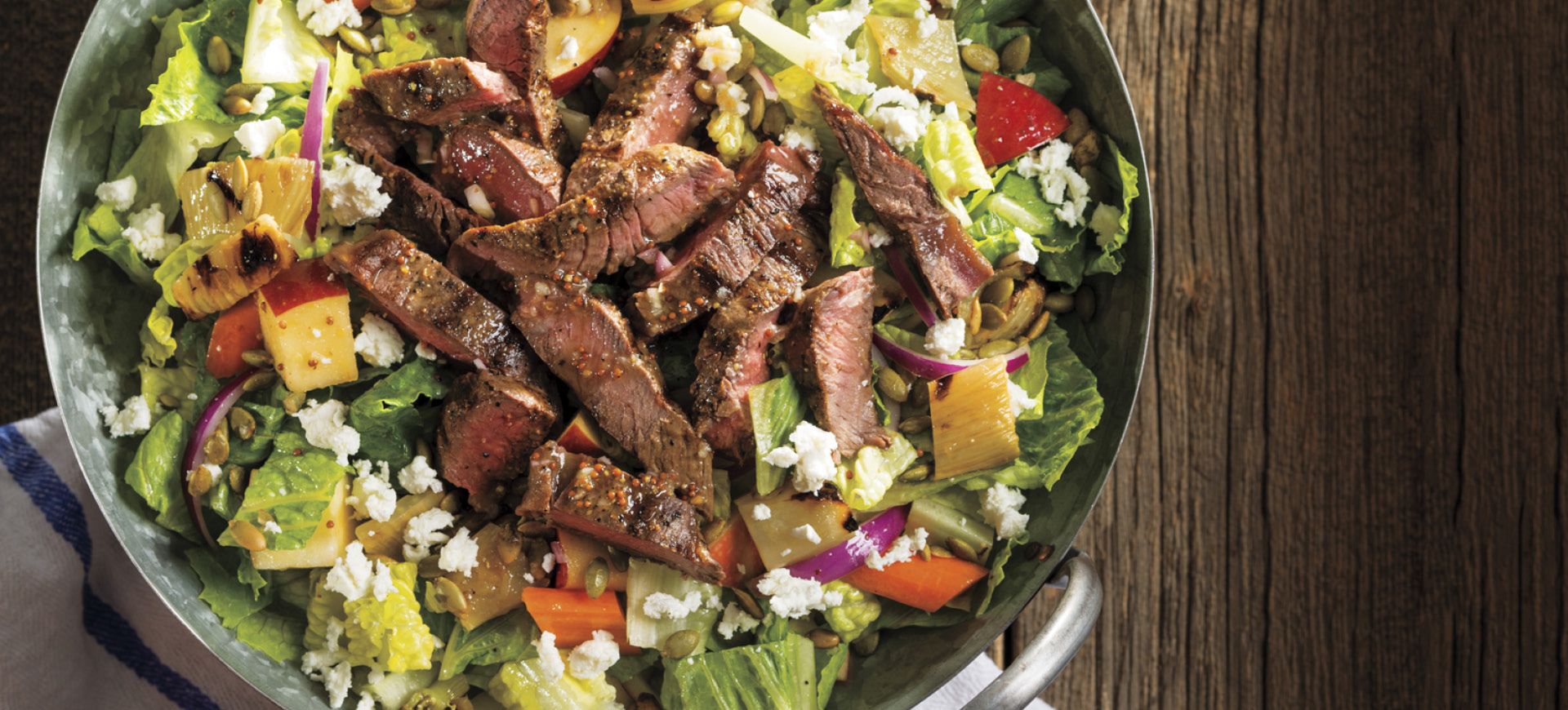 Chopped Grilled Steak Harvest Salad