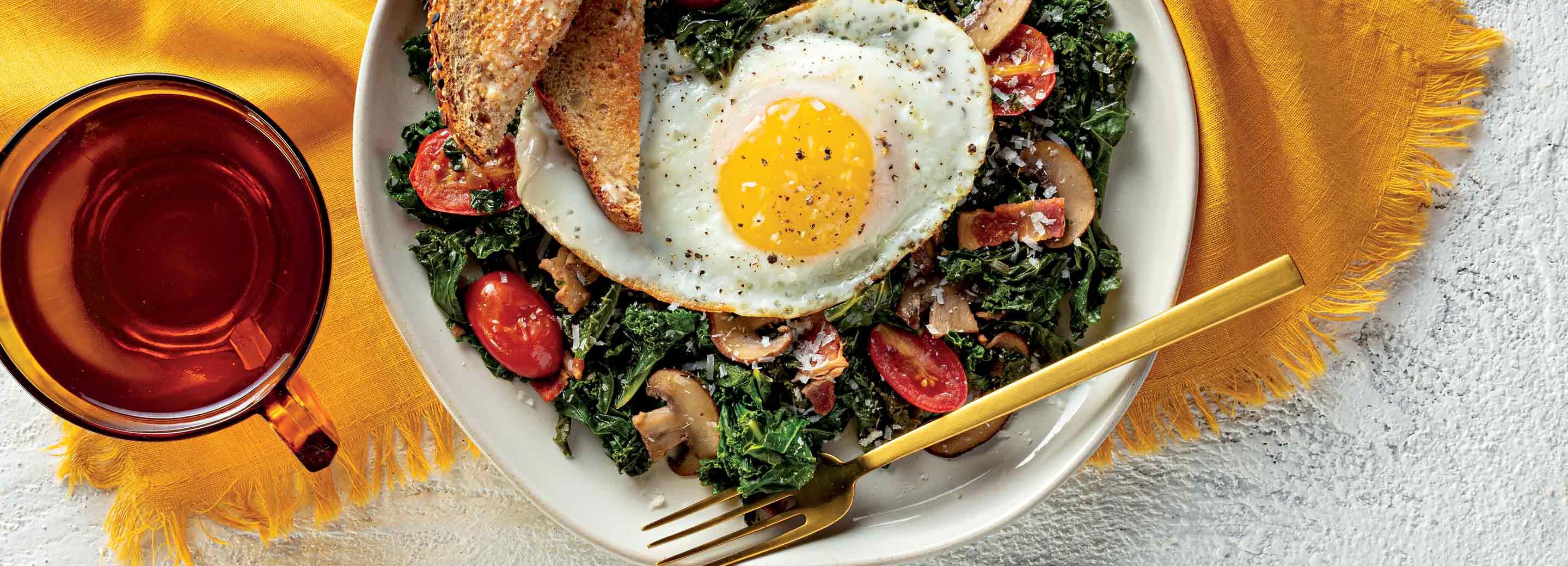 Warm Breakfast Salad