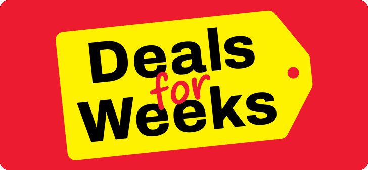 Deals for Weeks