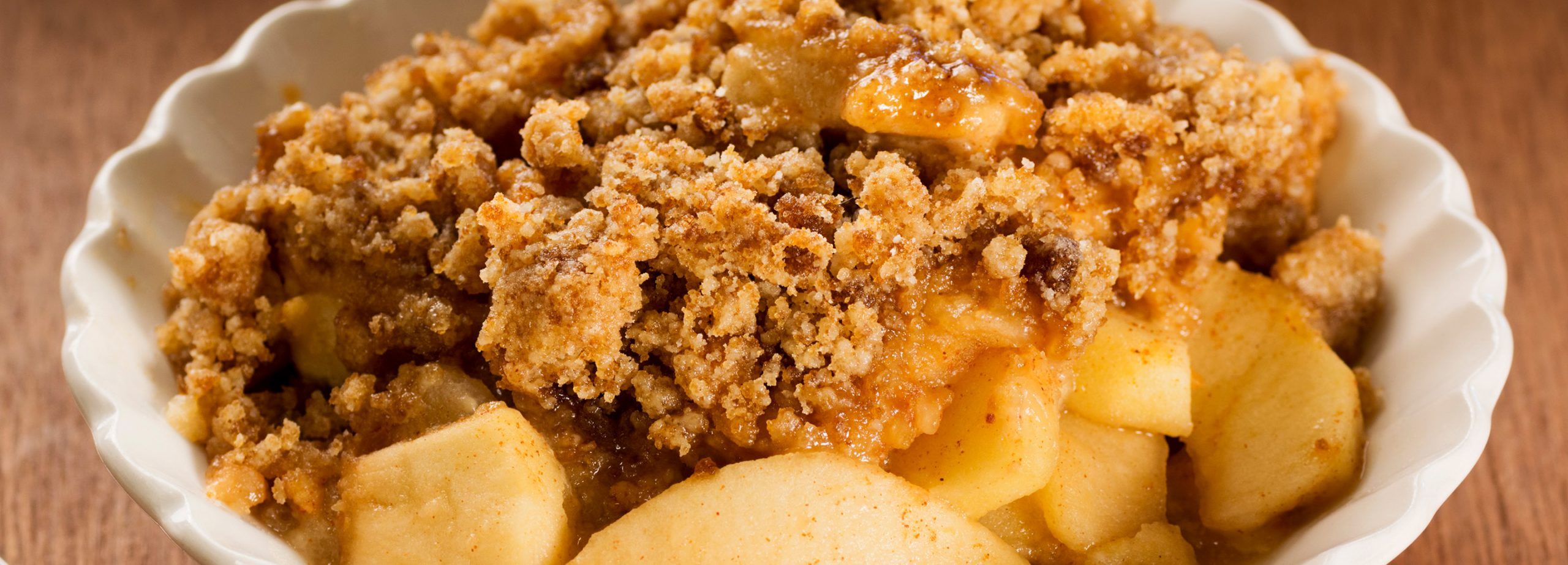 Quick Apple Crisp Bowl