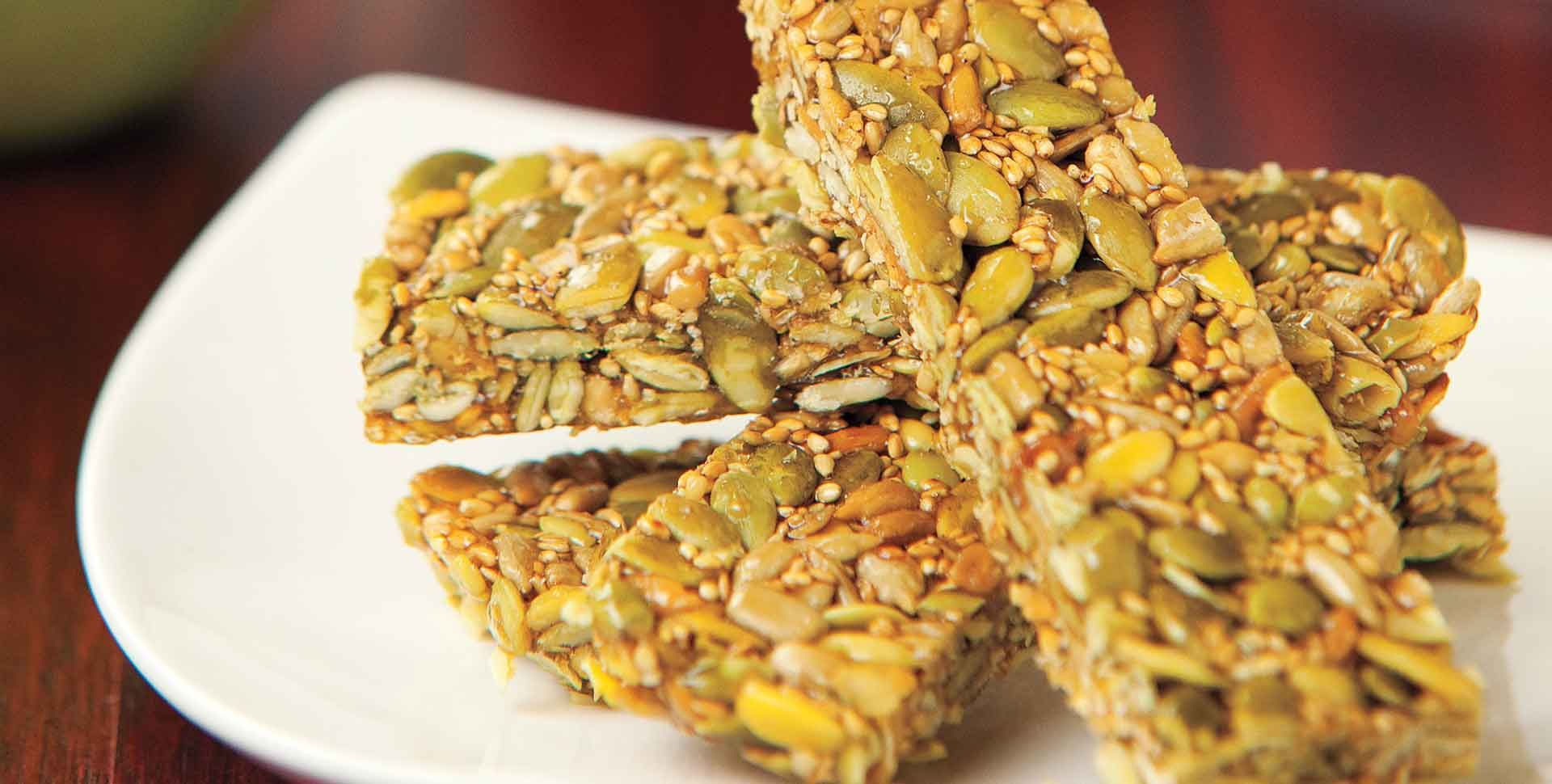 3 Seed Honey Bars