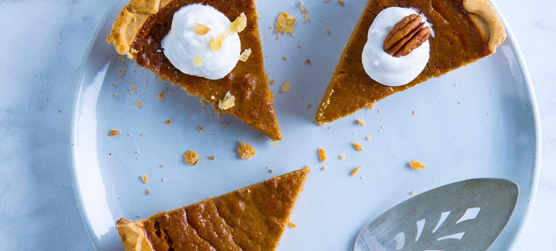 Gluten-Free Ginger Pumpkin Pie