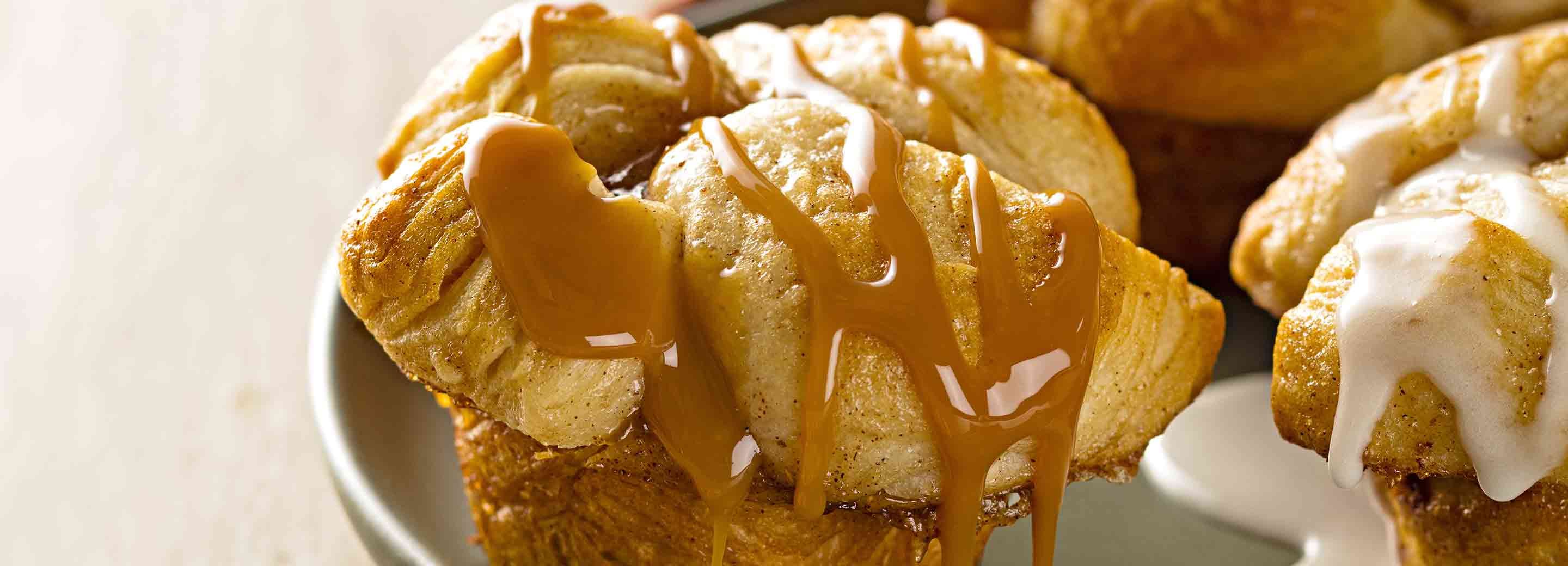 Apple Pie Monkey Bread Muffins