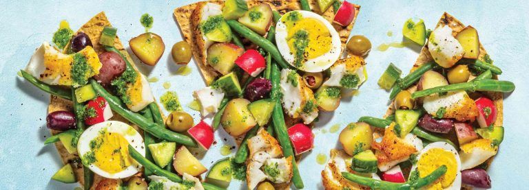 Niçoise Salad Flatbread