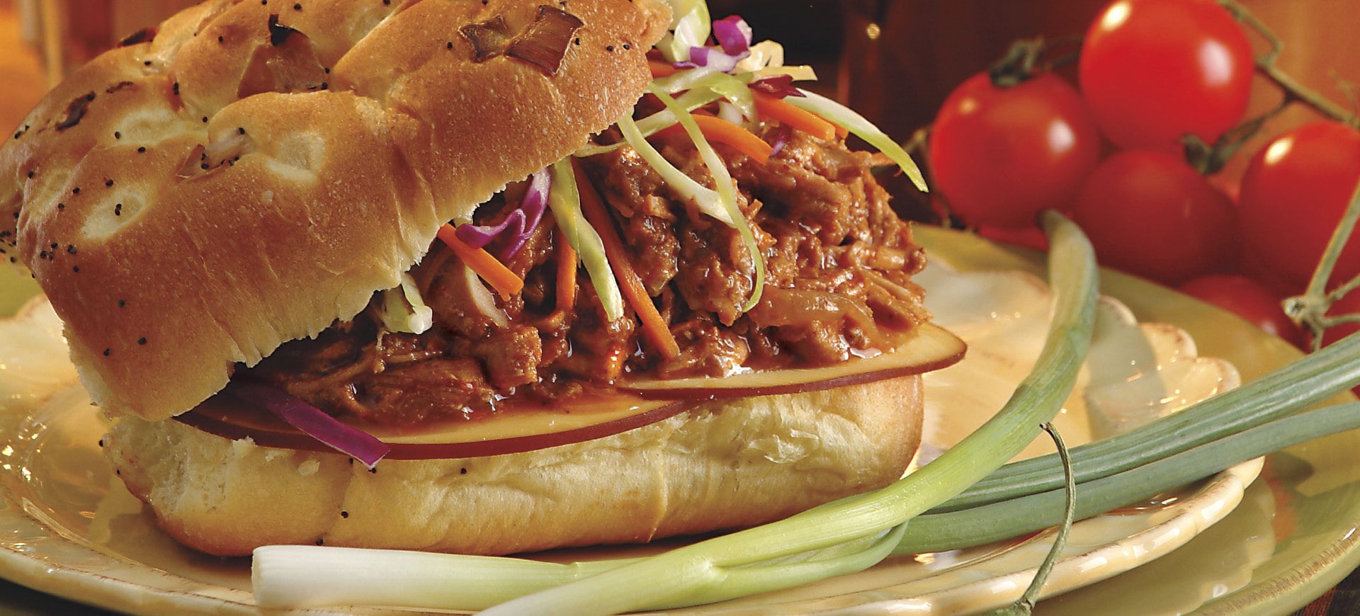 Smoky BBQ Pork Sandwiches