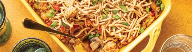 Teriyaki Pork Hot Dish