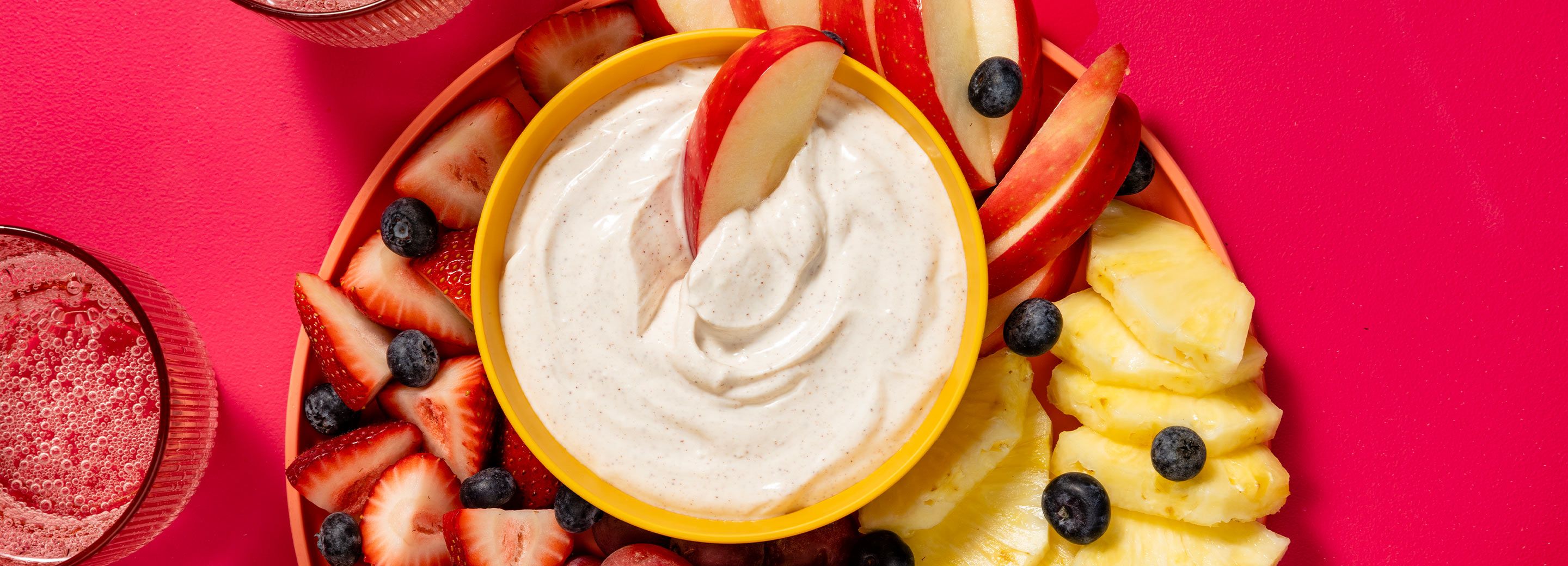 Cinnamon Yogurt Fruit Dip