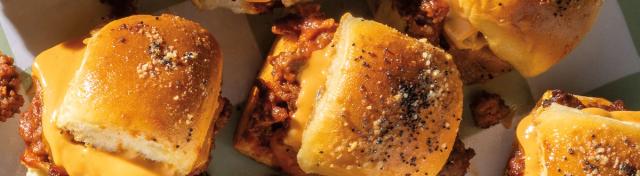 Easy Cheesy Sloppy Joe Sliders