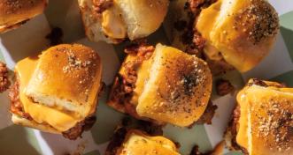 Easy Cheesy Sloppy Joe Sliders