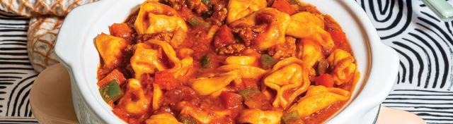 Slow-Cooker Italian Sausage Tortellini