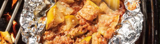 Grilled Apple Pie Packets