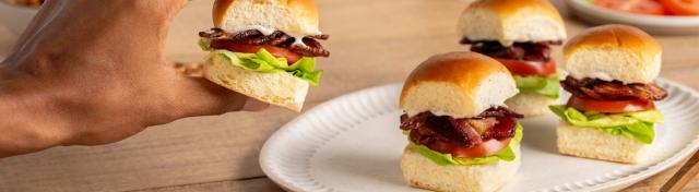 BLT Sliders with Ranch