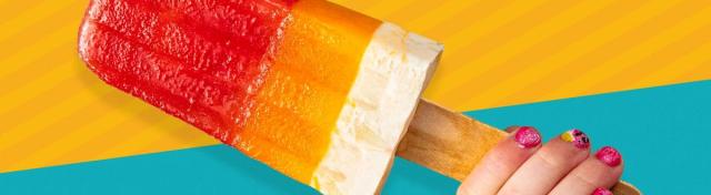 3-Layer Fruit Smoothie Pops
