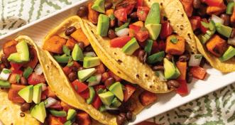 Sweet Potato Black Bean Tacos