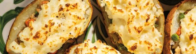 Shepherd's Pie Potato Skins