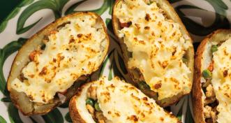 Shepherd's Pie Potato Skins
