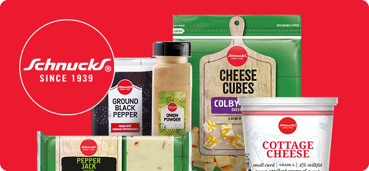 Schnucks colby cheese cubs, pepper jack chunk cheese, cottage cheese, ground black pepper and onion powder