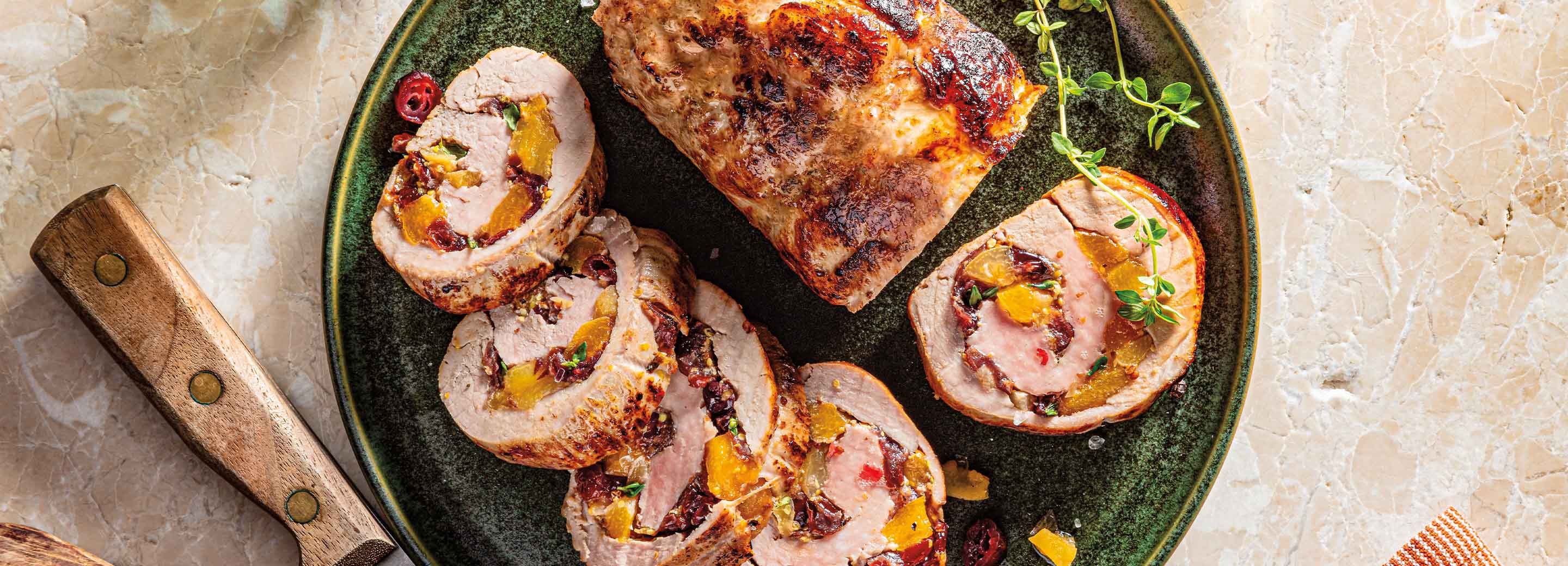 Cranberry Apricot Pork Tenderloin