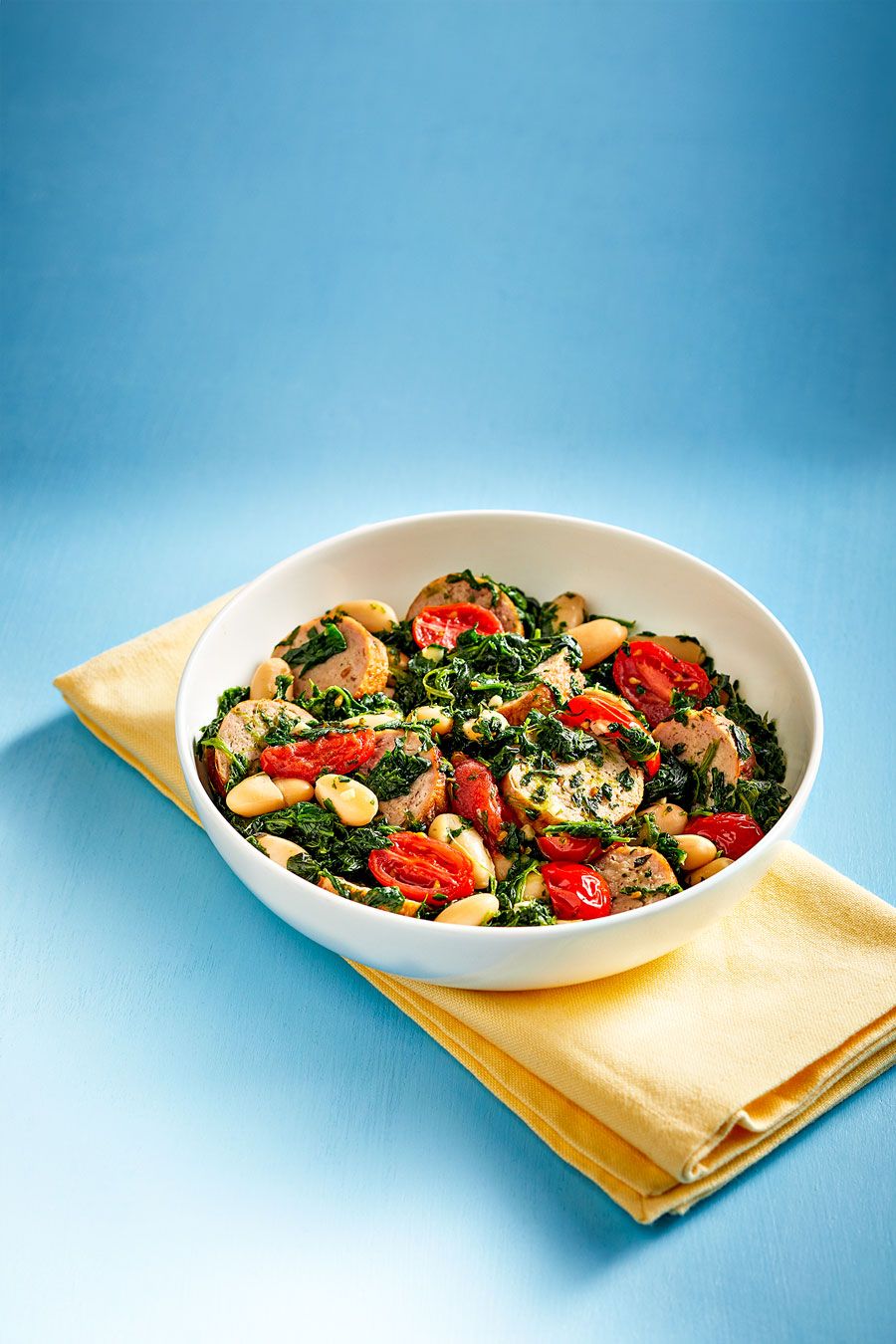 Turkey Sausage & White Beans