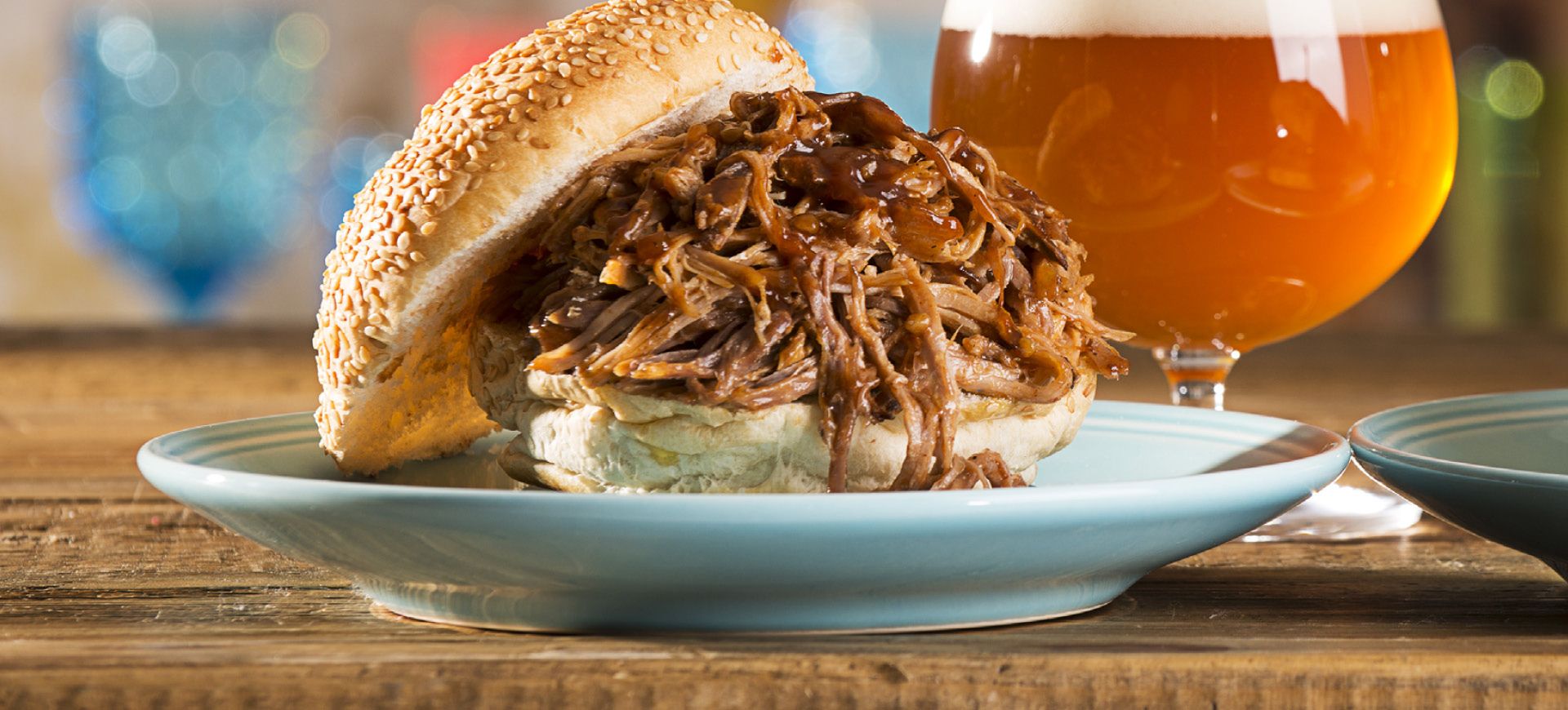 Grilled Pulled Pork with Bourbon Whiskey Barbecue Sauce