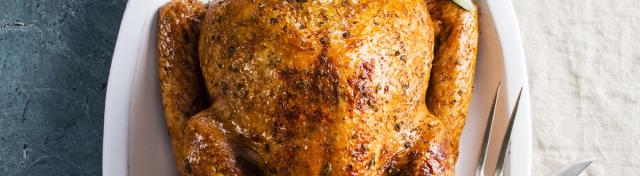 Honey-Glazed Roasted Turkey with Lemon-Sage Gravy