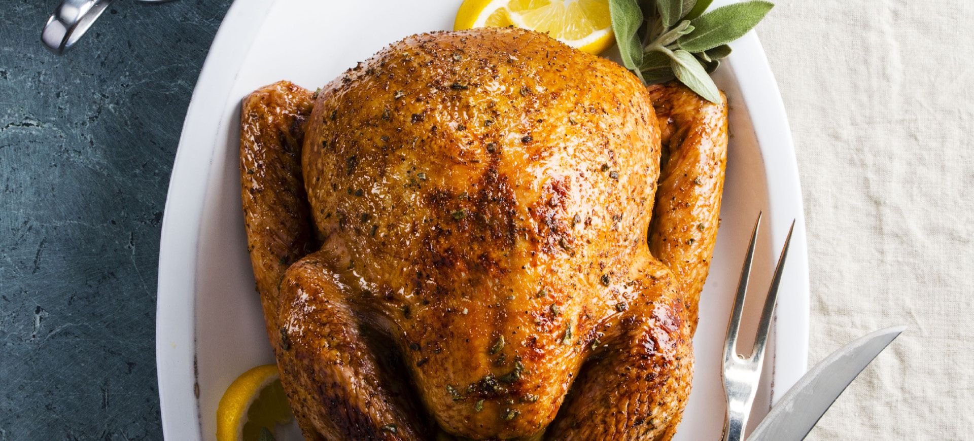 Honey-Glazed Roasted Turkey with Lemon-Sage Gravy | Schnucks