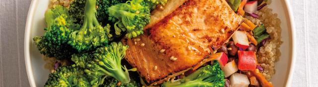Teriyaki Salmon Bowl