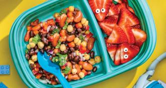 Colorful Three-Bean Salad