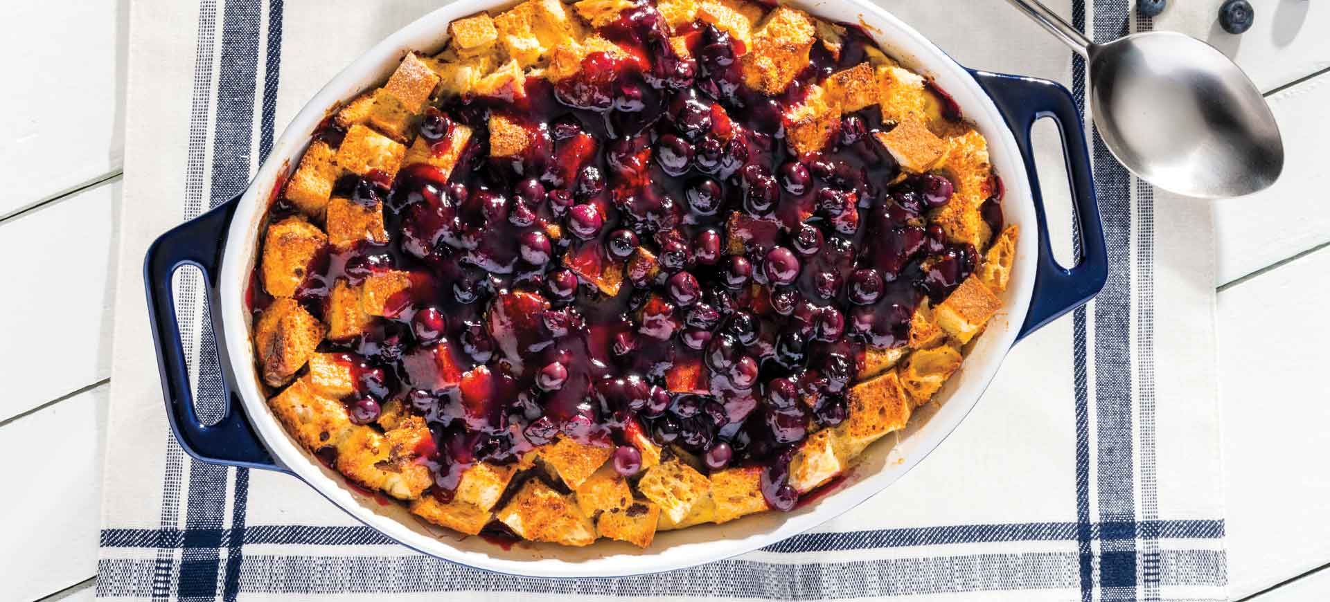 Blueberry French Toast Bake